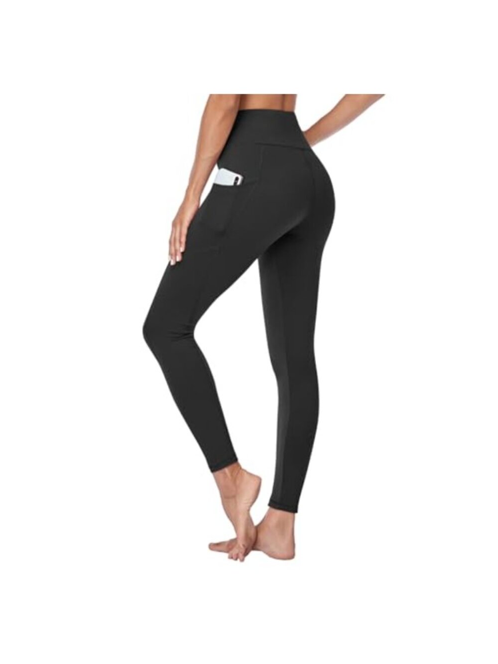 High Waisted Leggings with Pockets Tummy Control Yoga Pants